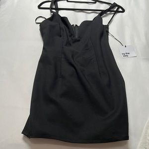 Black mini dress!